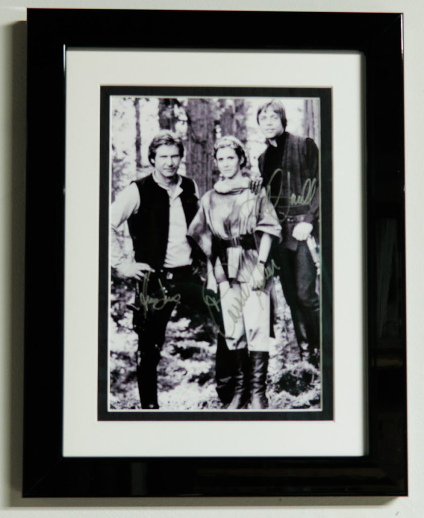 Authentic, Signed Star Wars Cast Photograph